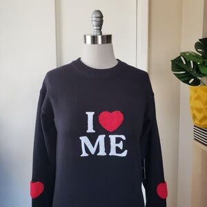 I Love Me Sweater Dress Size Small NEW!